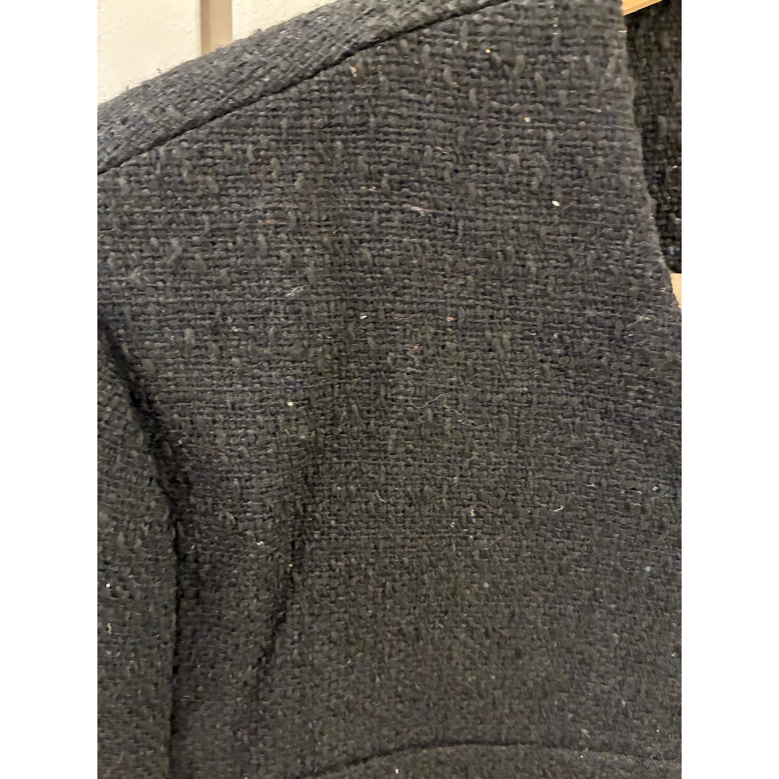 Urban Revivo Black Tweed Blazer Size 2 — image 3 of 6